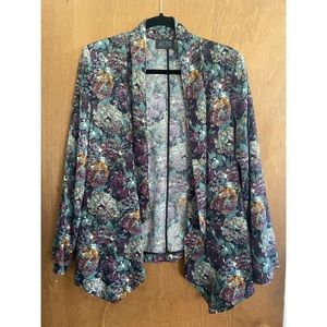 ASTR Floral Blazer